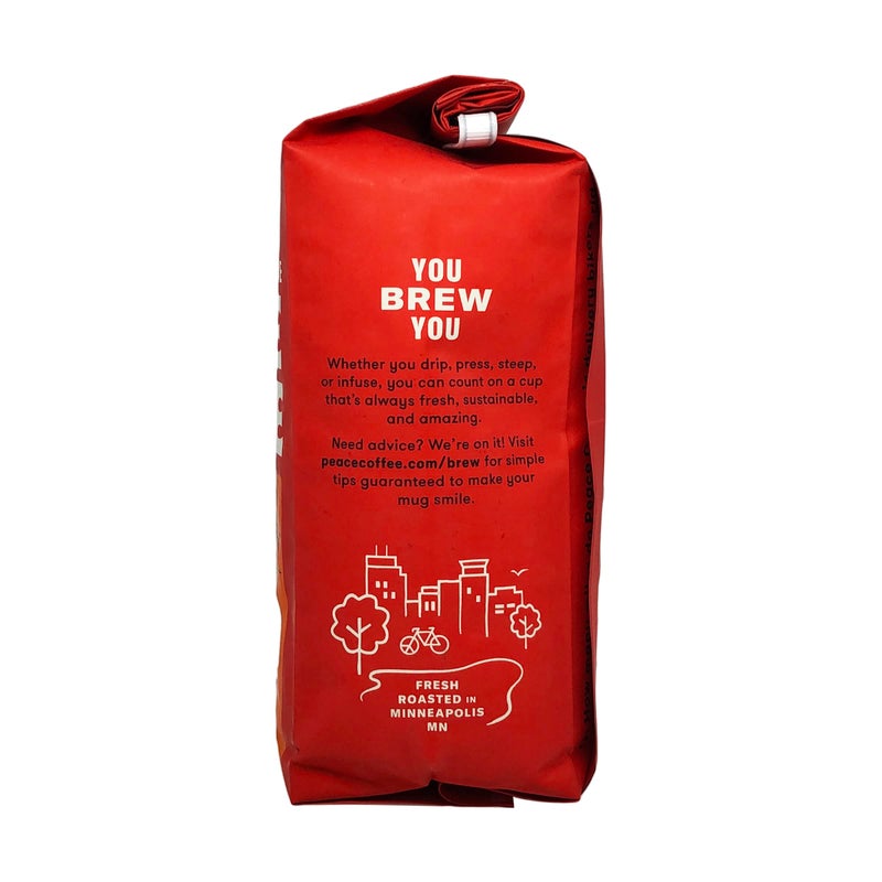 Peace Coffee Organic Birchwood Blend Whole Bean Coffee, 12 Oz - Image 4